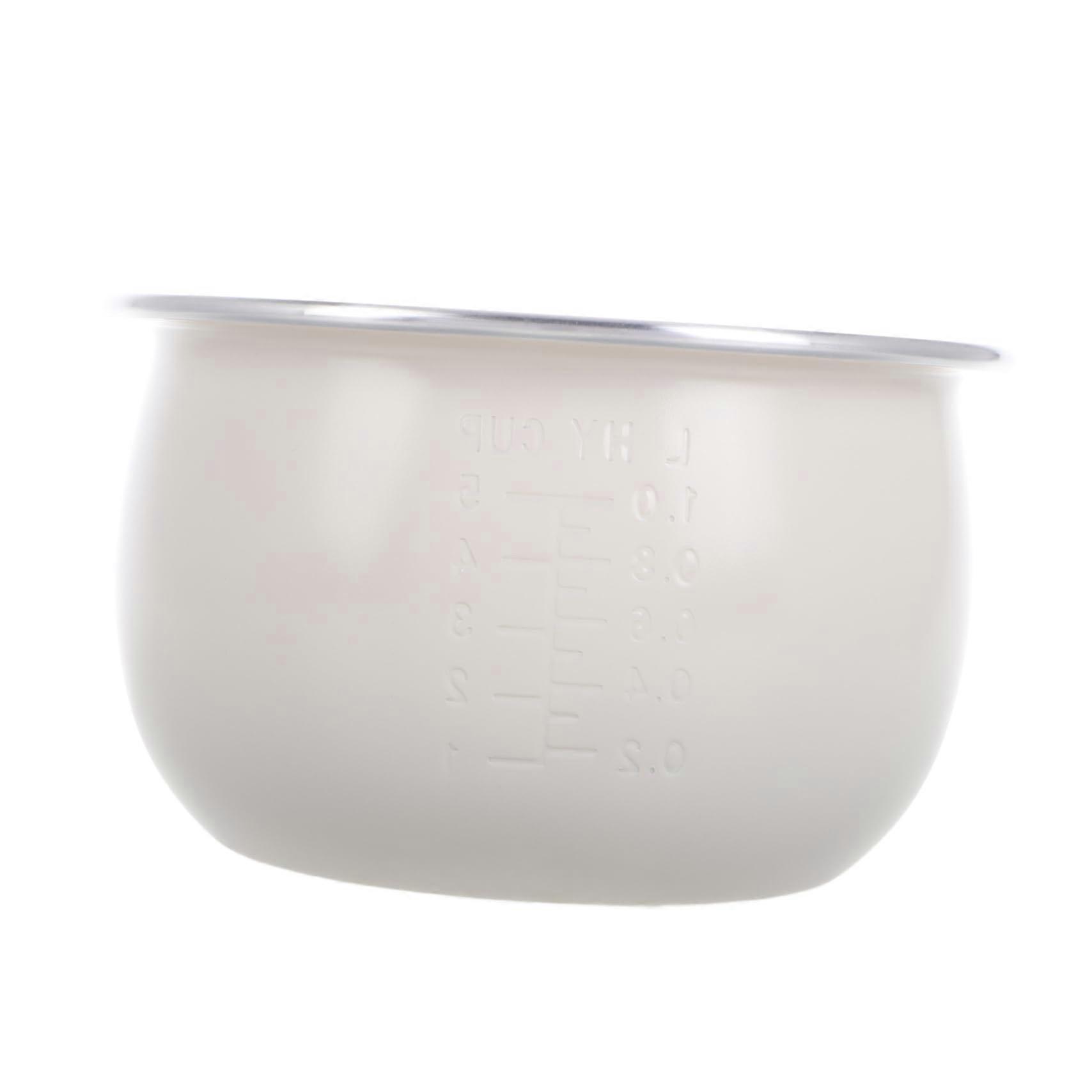 Ceramic NonStick Rice Cooker, Household Rice Cooker for Sushi, Porridge, Yogurt, and Soup, Cuckoo Inner Pot, Cheese Warmer Pot, Yogurt Cooking Pot
