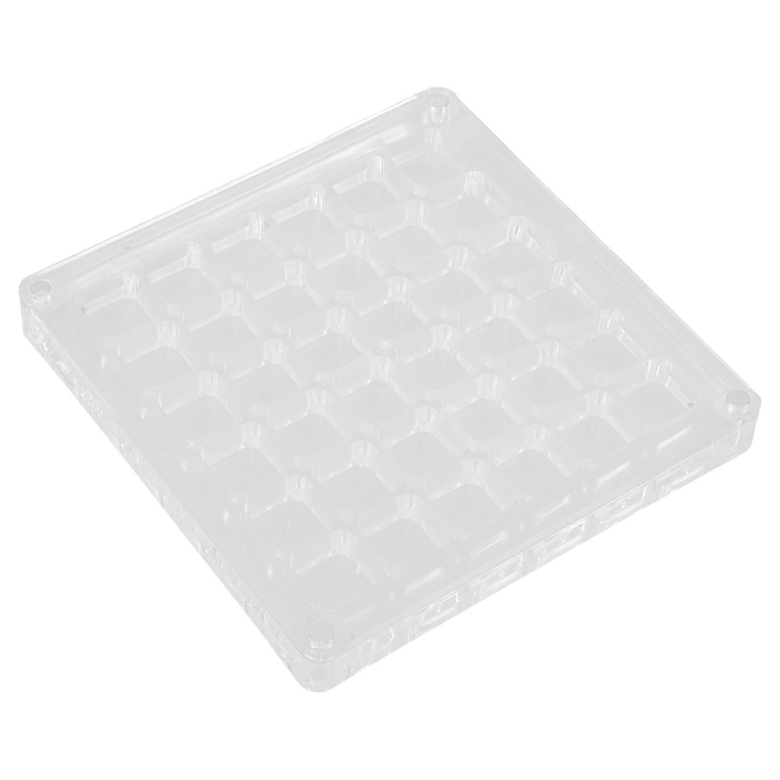Transparent Acrylic Storage Box for Jewelry and Seashells Elegant Design for Tidy Organization Compact Lightweight