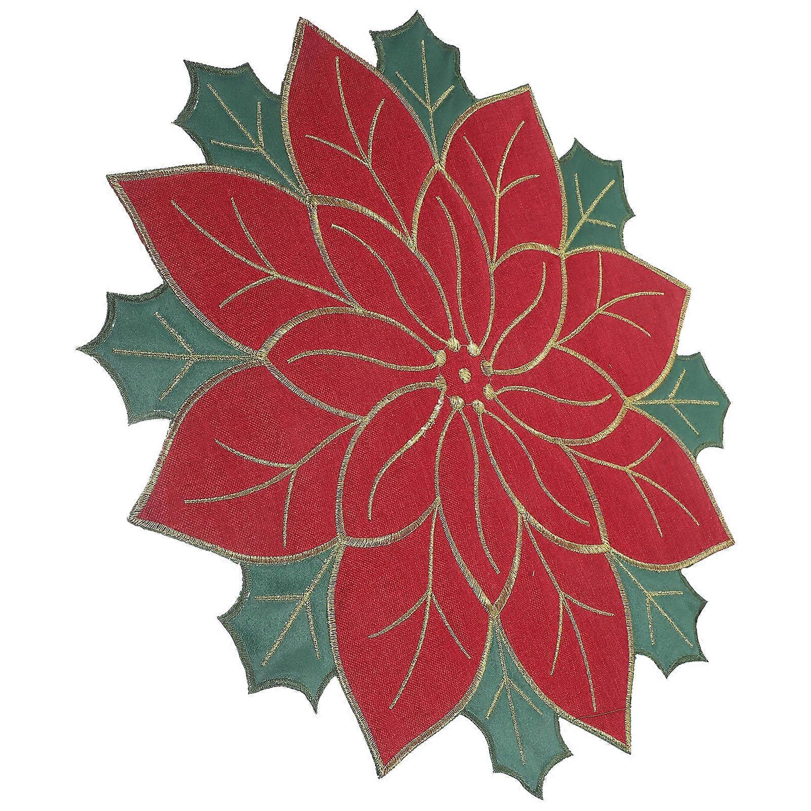 Decorative Table Mat For Christmas Festival 40.00X40.00X0.30CM Suitable For Household Users 1Pc