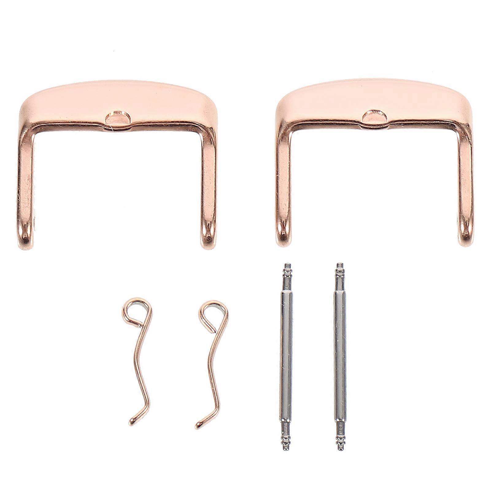 2pcs Decorative Watch Buckles Replacement Accessories for Straps Easy Installation Fit