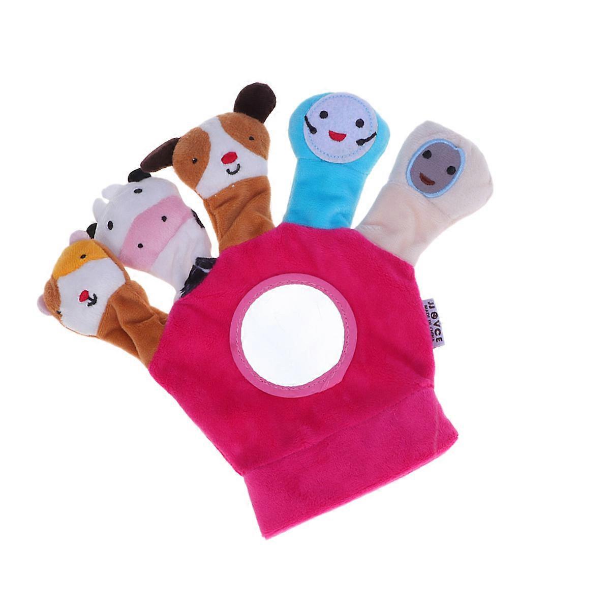 Fashionable Interactive Finger Puppet Gloves Designed For Baby Attention 1Pcs