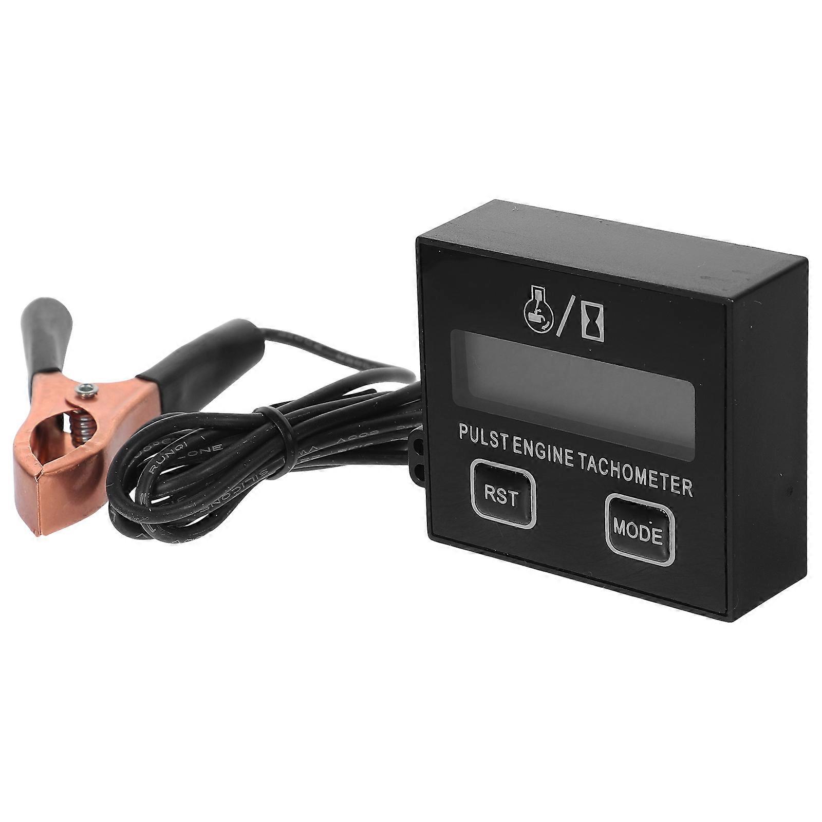 Digital Chainsaw Tachometer Engine Speedometer with Pulse Display for Stroke Engines – Essential Tool for Mechanics and Technicians