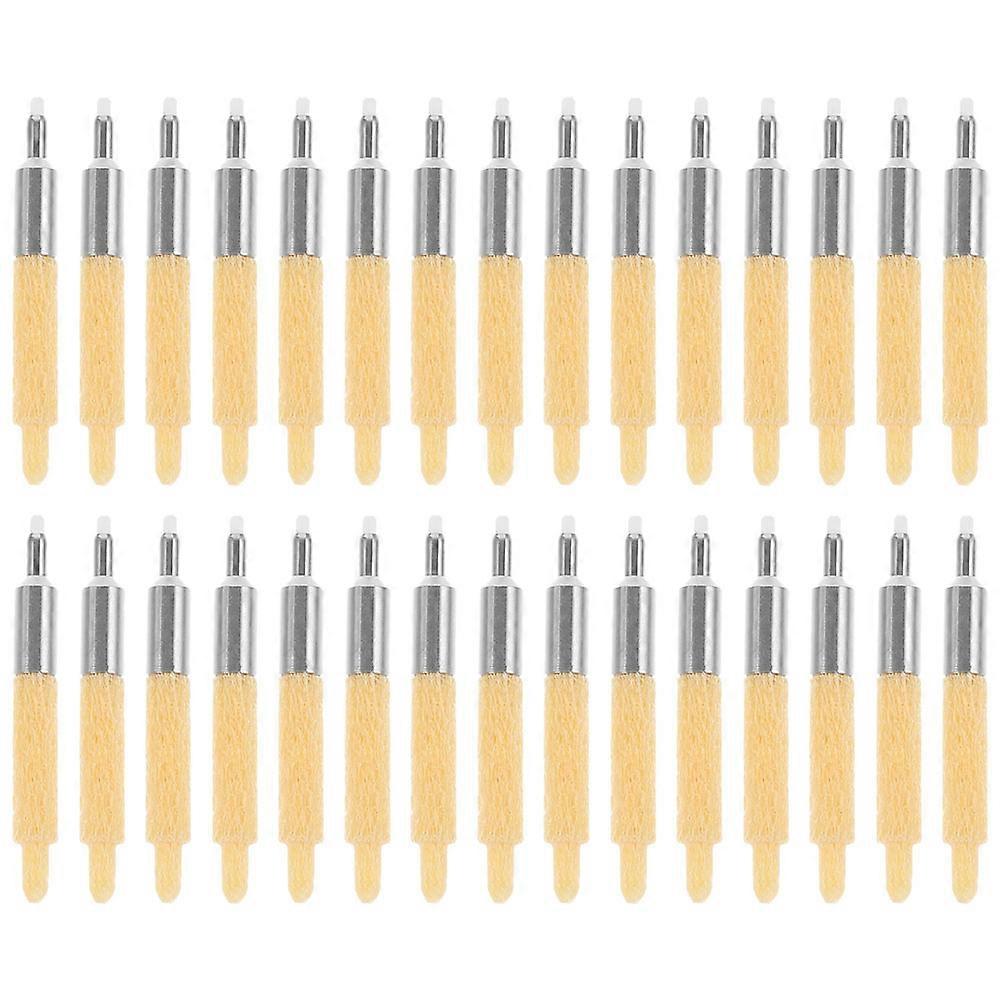 30pcs Refillable Acrylic Marker Pen Tips, Precision Nibs for Easy Replacement, Durable Paint Pen Points for Art, DIY, Graffiti & Calligraphy Projects