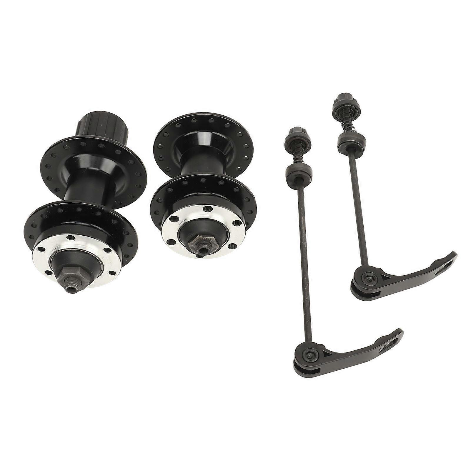 2PCS Aluminum Bike Hub Set 32H 120 Click 8-12 Speed 937g