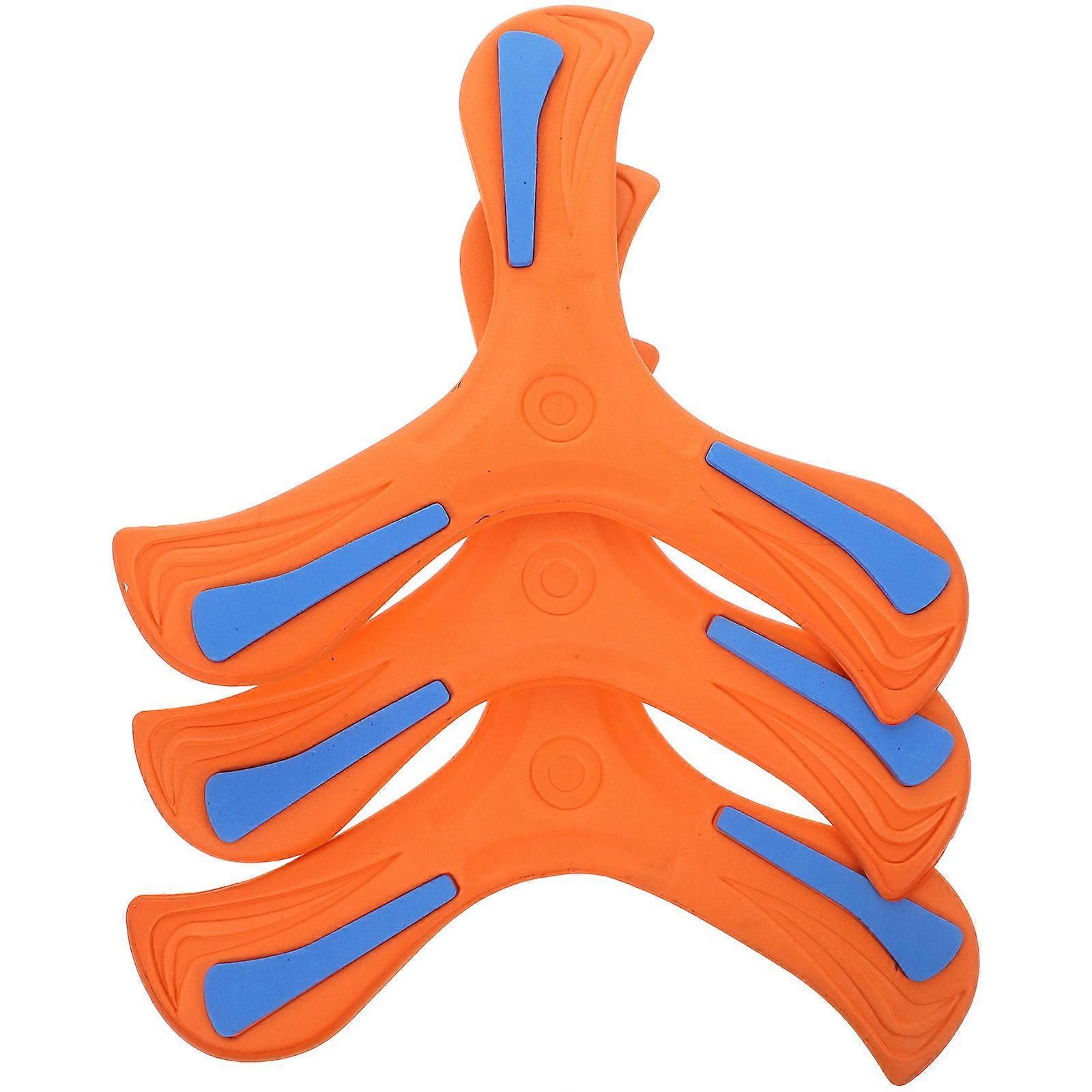 Foam Toy 3 Pcs Throwing Toy For Children Assorted Color Designed For Camping Outdoor Activities