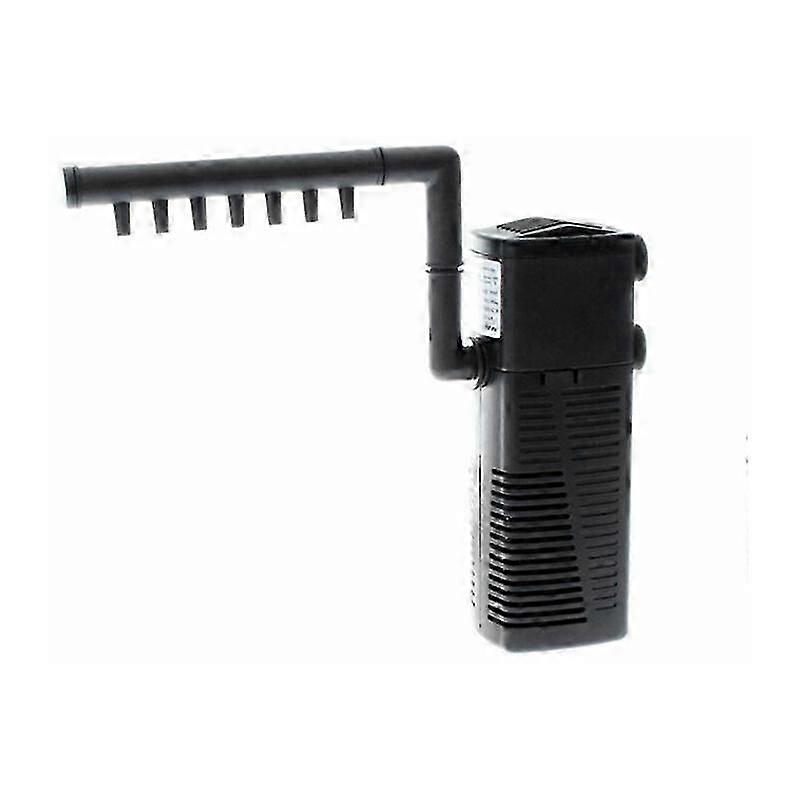 Aquarium Internal Filter, 8W 600L/H Aquarium Internal Filter 80 liters Aquarium Pump Filter for Small Tank, Cold Water or Tropical Aquariums, Turtle T