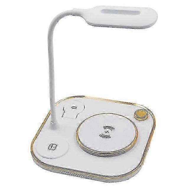 15W Wireless Charging Table Lamp - Fast Charging for iPhone 13/12/11 Pro Max & Watch