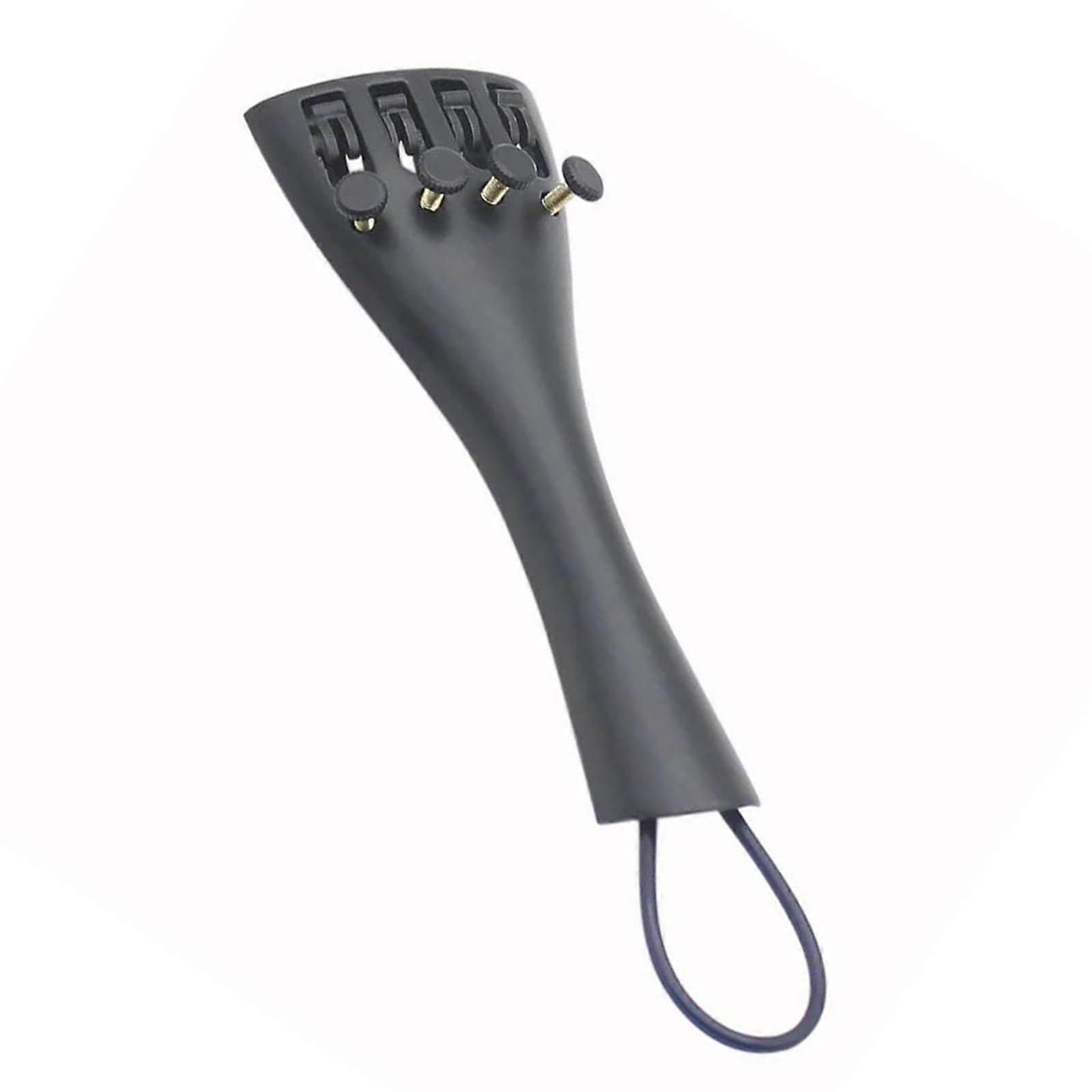 Replacement plastic tailpiece for 4/4 violin strings