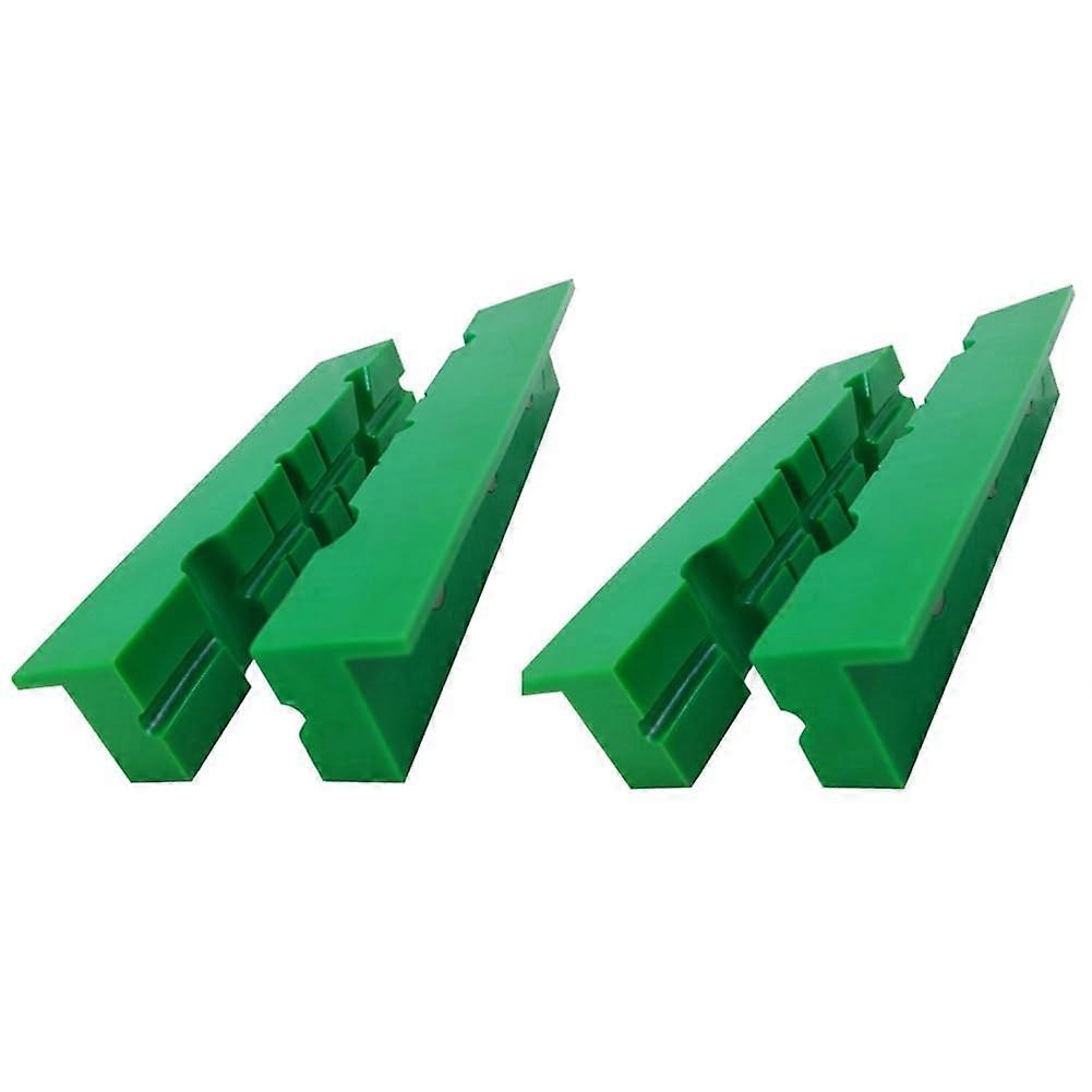 2 Sets of 6 (Approx. 15 cm) Vice Guard Jaw Set Vise Protector Magnetic Guard Bar