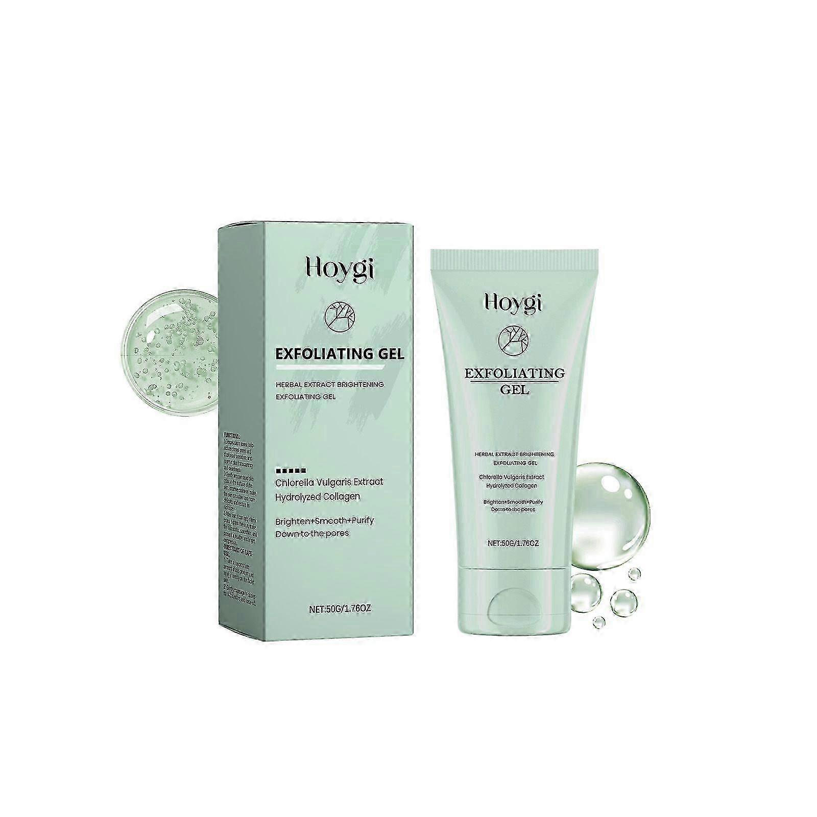 Purifying Exfoliating Gel, Purifying Exfoliating Moisturizing Gel, Gentle Exfoliator Face Scrub, Deep Cleansing Face and Body Exfoliating Scrub
