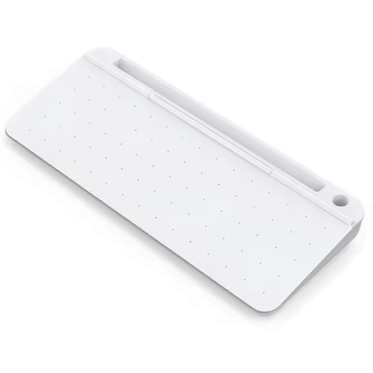 Desktop Keyboard Mini Whiteboard Writing Board Tempered Glass Business Office Erasable Note Memo Dr