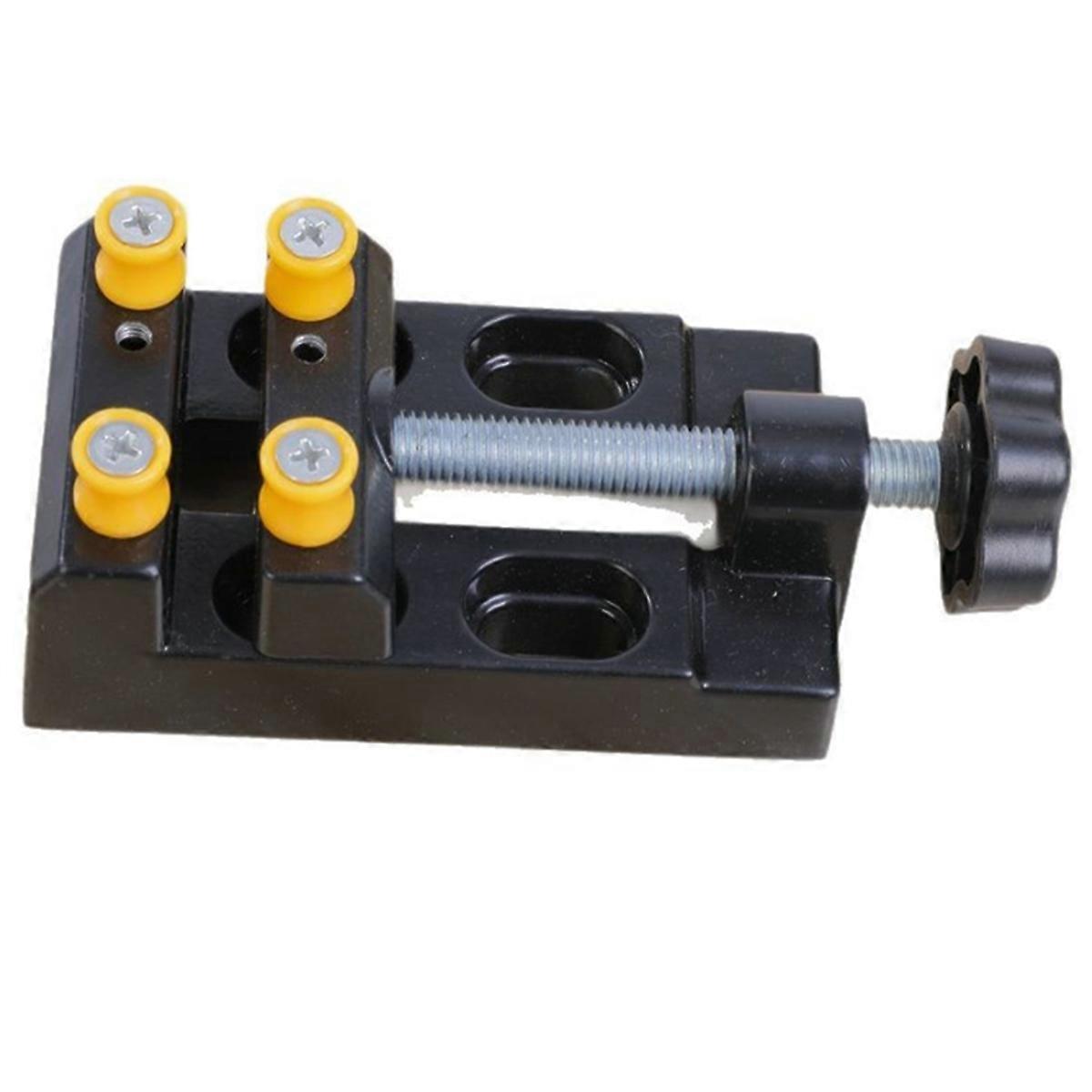 Mini Universal Flat Clamp with Parallel Table Pliers for Watch Repair, Sculpture Craftsmanship Jewel