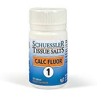Schuessler nr 1 Calc Fluor Tissue Salts 125 tabletek - 3 opakowania
