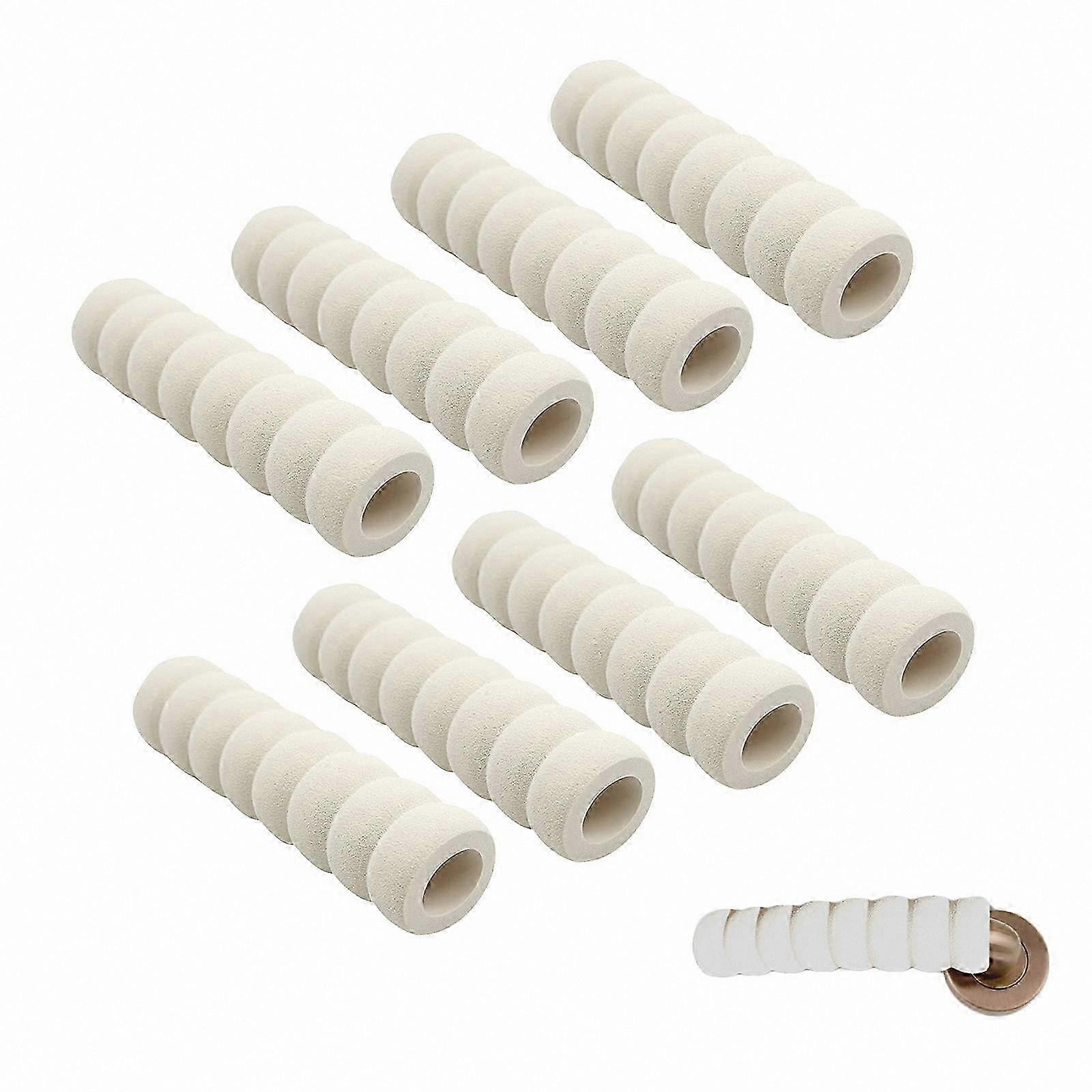 8-Pack Foam Bumper for Door Handles, Soft Protector for Doors and Windows, Handle Cushion Set