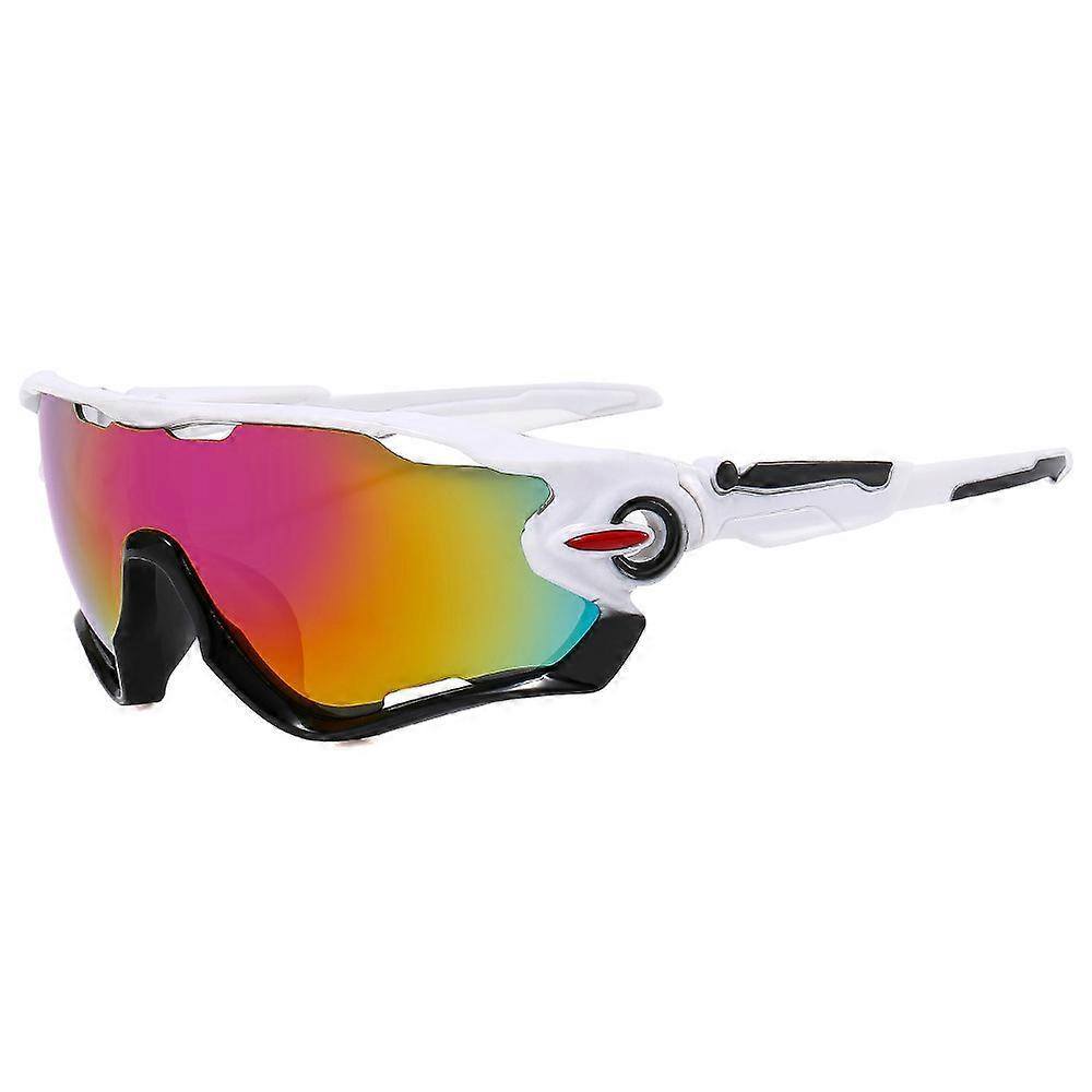 Cycling glasses with full-frame structure, UV protection and windproof for multiple scenarios
