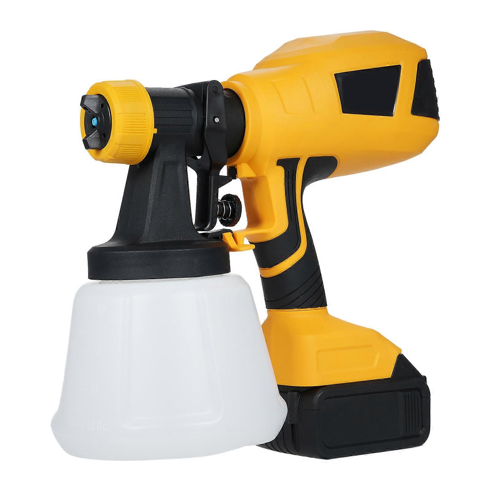 20V Cordless Paint Sprayer 3.0Ah Battery 1200ml Handheld Kit