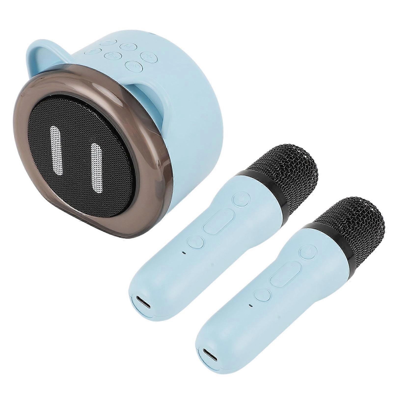 Machine de karaoké sans fil Bluetooth LED Light 2600mAh 11x9x7cm