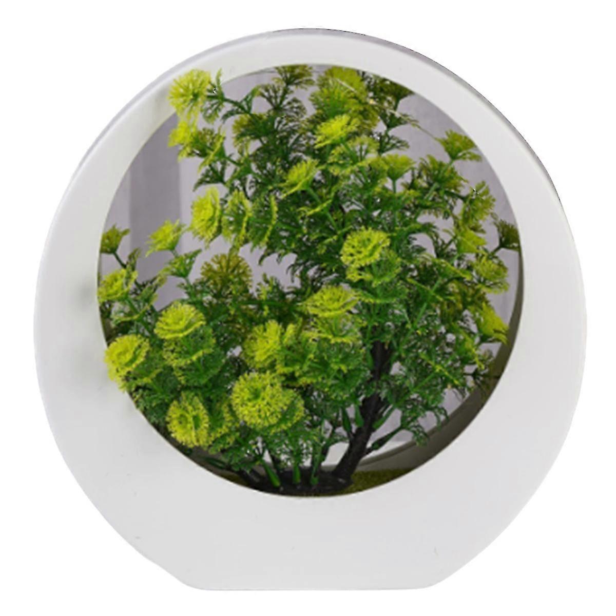 Artificial Plant Bonsai with LED Light Small Tree Pot Fake Plant