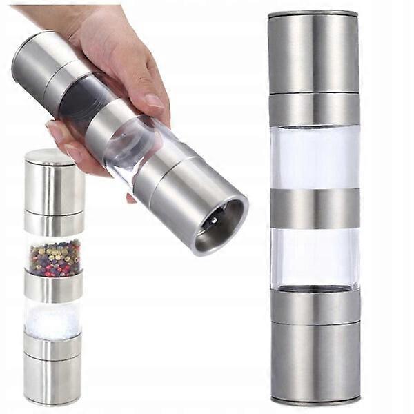 Salt and pepper grinder, 1 piece, adjustable grinding thickness