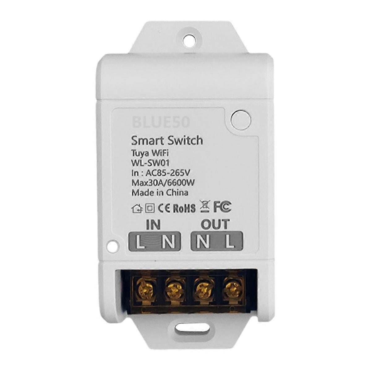 WIFI Smart Switch 30A High Power App Remote Home Automation Socket Voice Lamps and Lanterns Smart Home