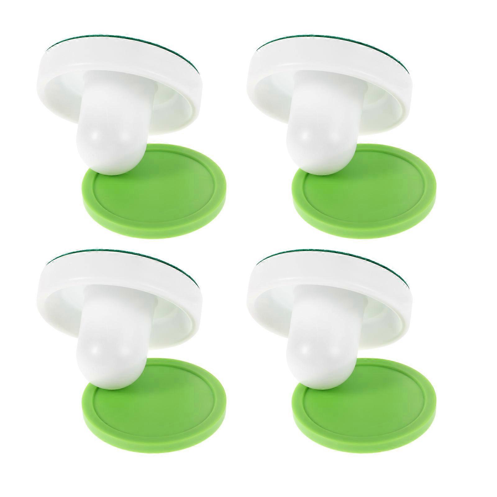 1 Set Tabletop Hockey Pusher Plastic Puck for Portable Table Ice Hockey Game Supplies