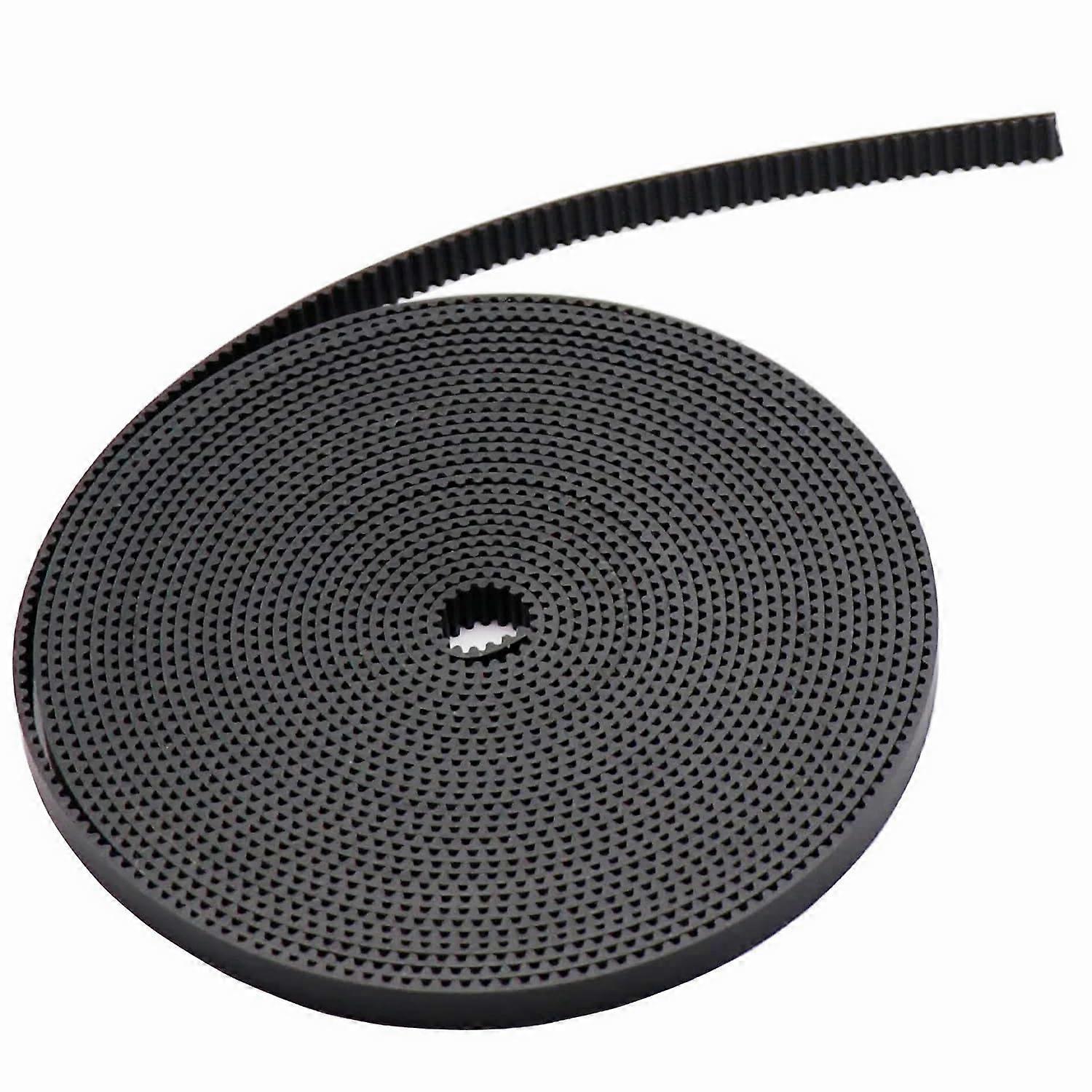 GT2 Timing Belt 6mm Wide 2mm Pitch 5m Rubber Open Belt 2GT Synchronous Belt For 3D Printer And Lathe Replacement