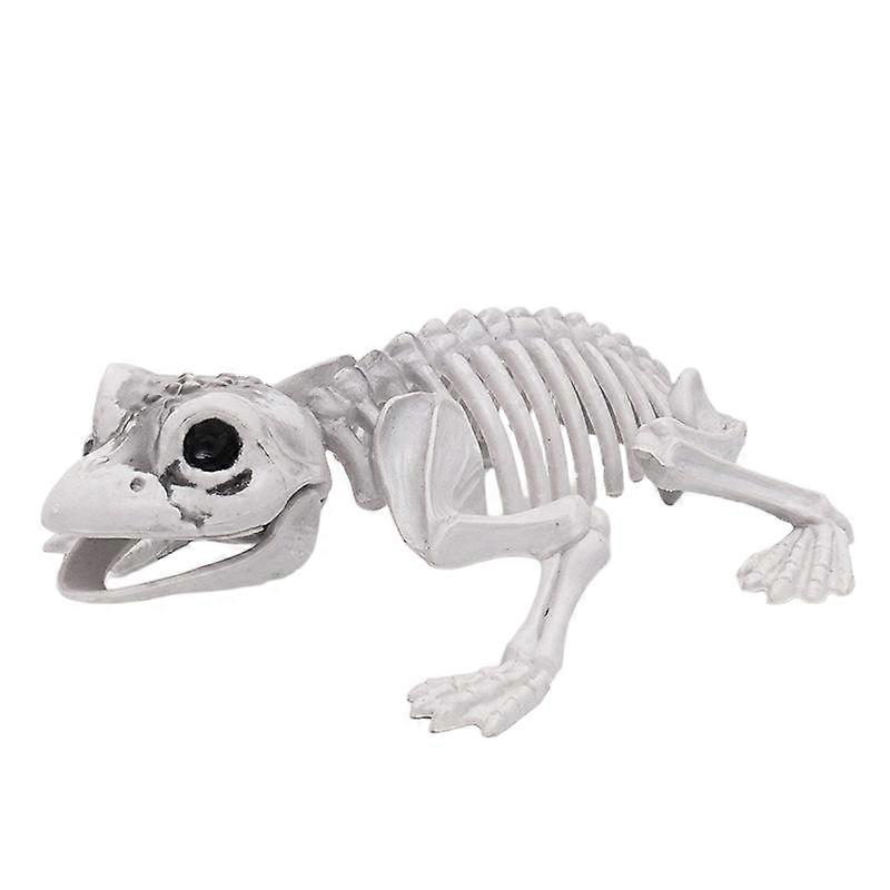 Frog skeleton decoration, GGK6Dn7mS7e, American plastic style to create a terrifying atmosphere