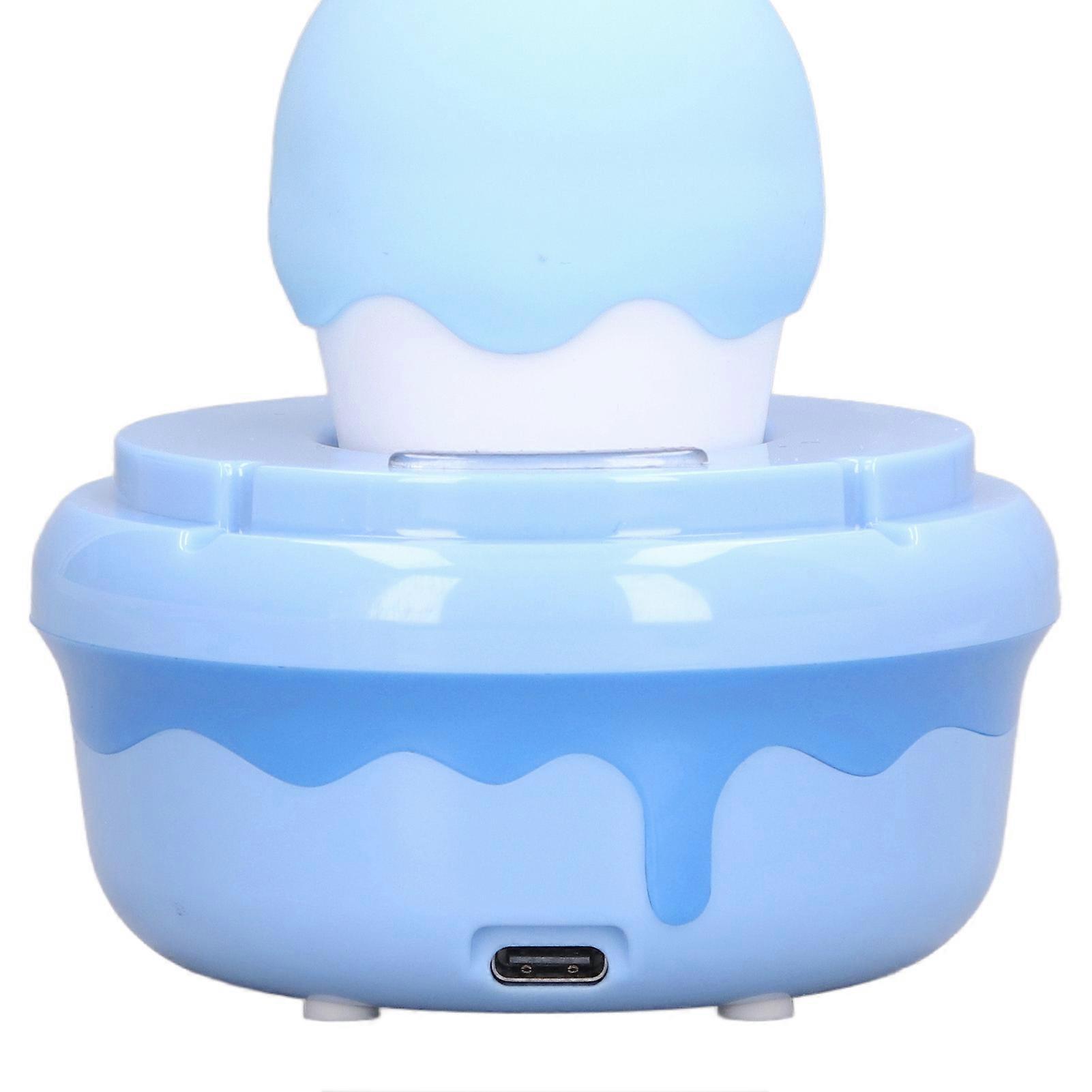 U-Shaped Electric Toothbrush, Smart USB Wireless Automatic Toothbrush, Children's Oral Care, Sky Blue