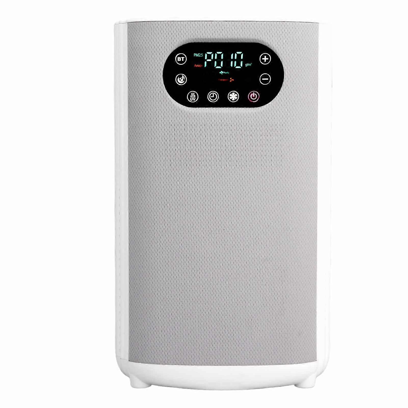 H2 Air Purifier 25m² with Bluetooth Speaker, Touch LED Display