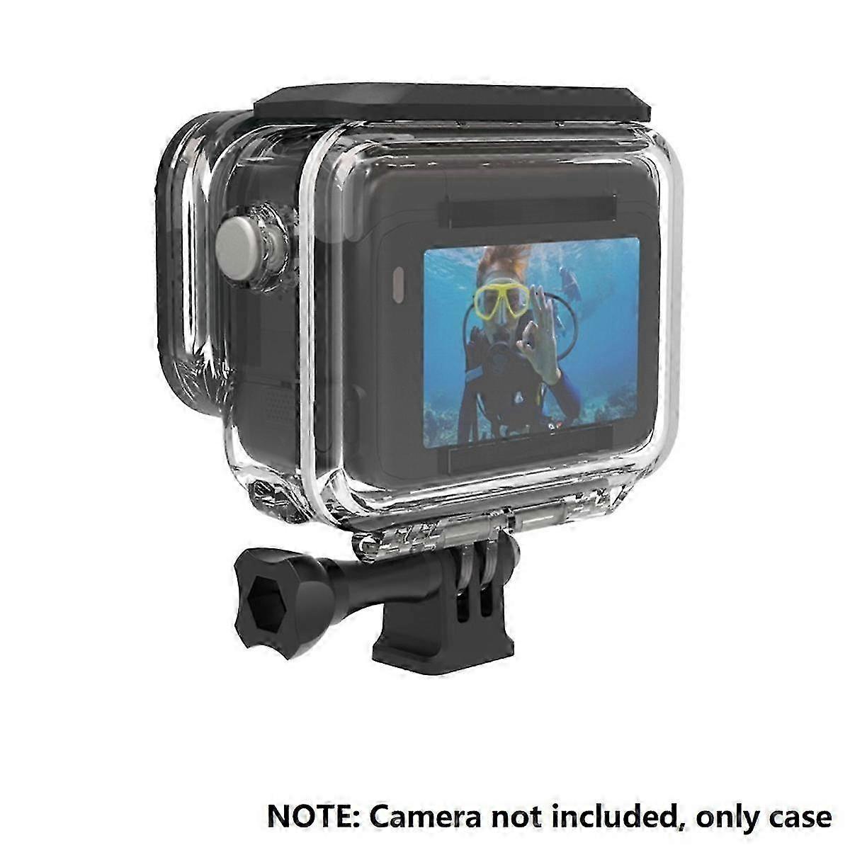 Improved Dive Case: Transparent PC Water-Resistant Protective Cover for Pro Diving Accessories