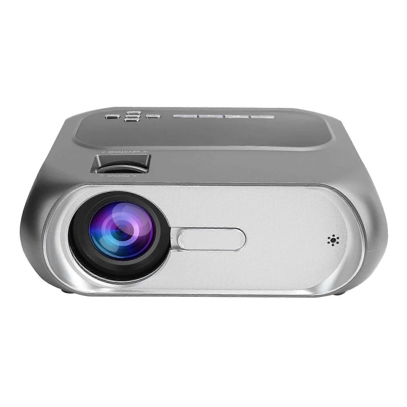 Projector Smart Version Portable Home Projection Equipment 1280x720P Resolution 100‑240VUS Plug