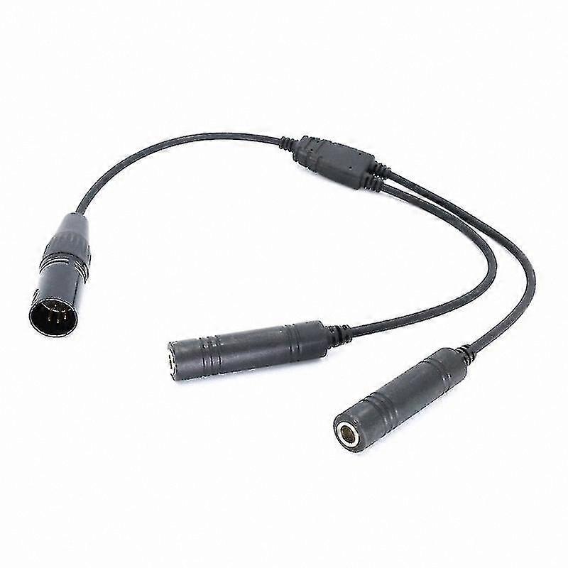 Aviation Headset Adapter Cable for Airbus Connector - Durable Communication Enhancement Solution