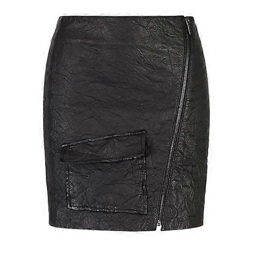 Armani Exchange Womens/Ladies Leather Mini Skirt
