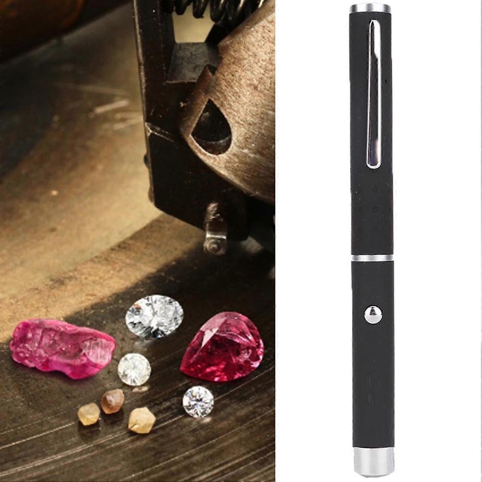 Diamond Tester Flashlight Torch Pen Lighting Jewelry Identification Aids(Red Light)