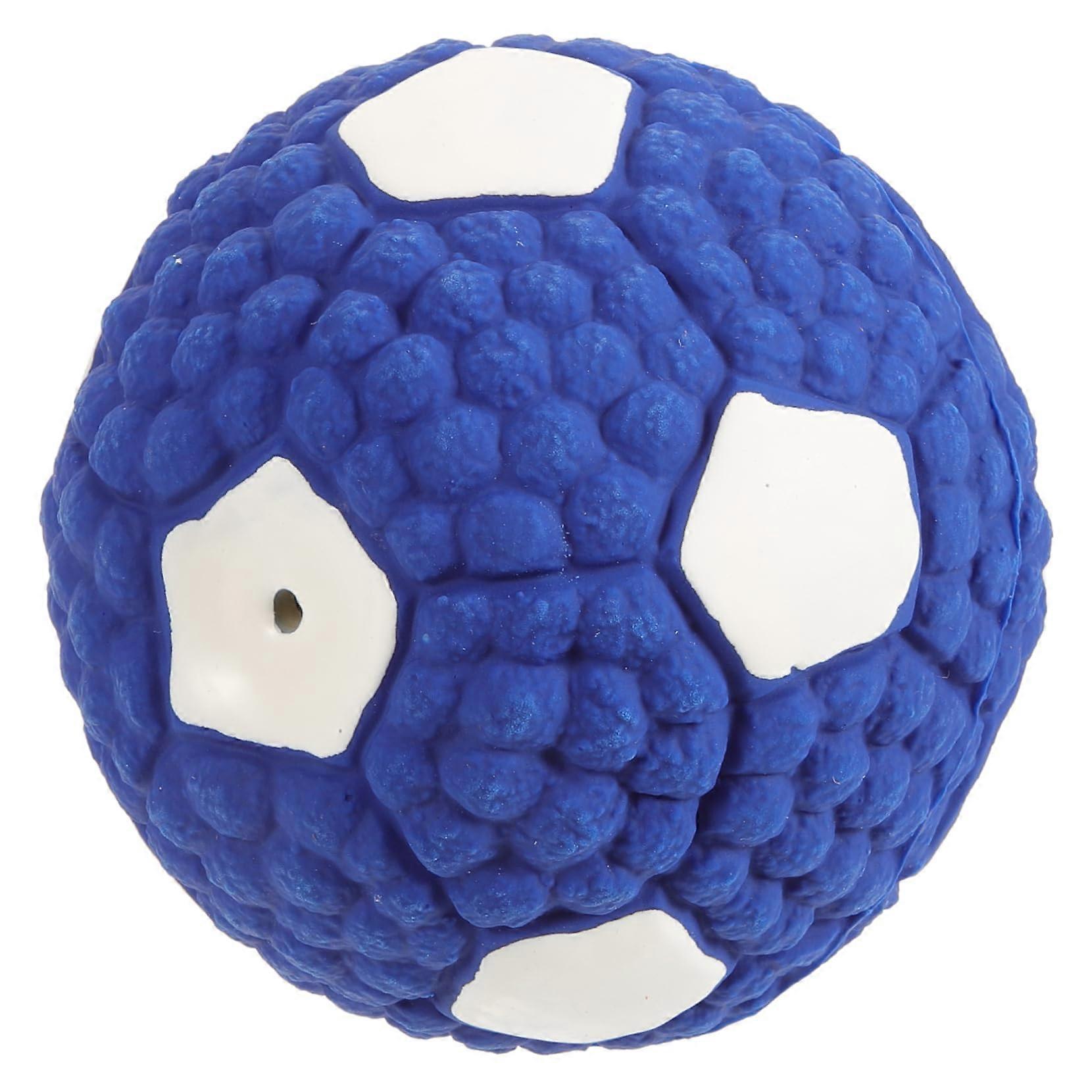 Durable Small Dog Chew Football Ball For Puppies Safe Supple Material Lightweight Interactive Toy For Dogs