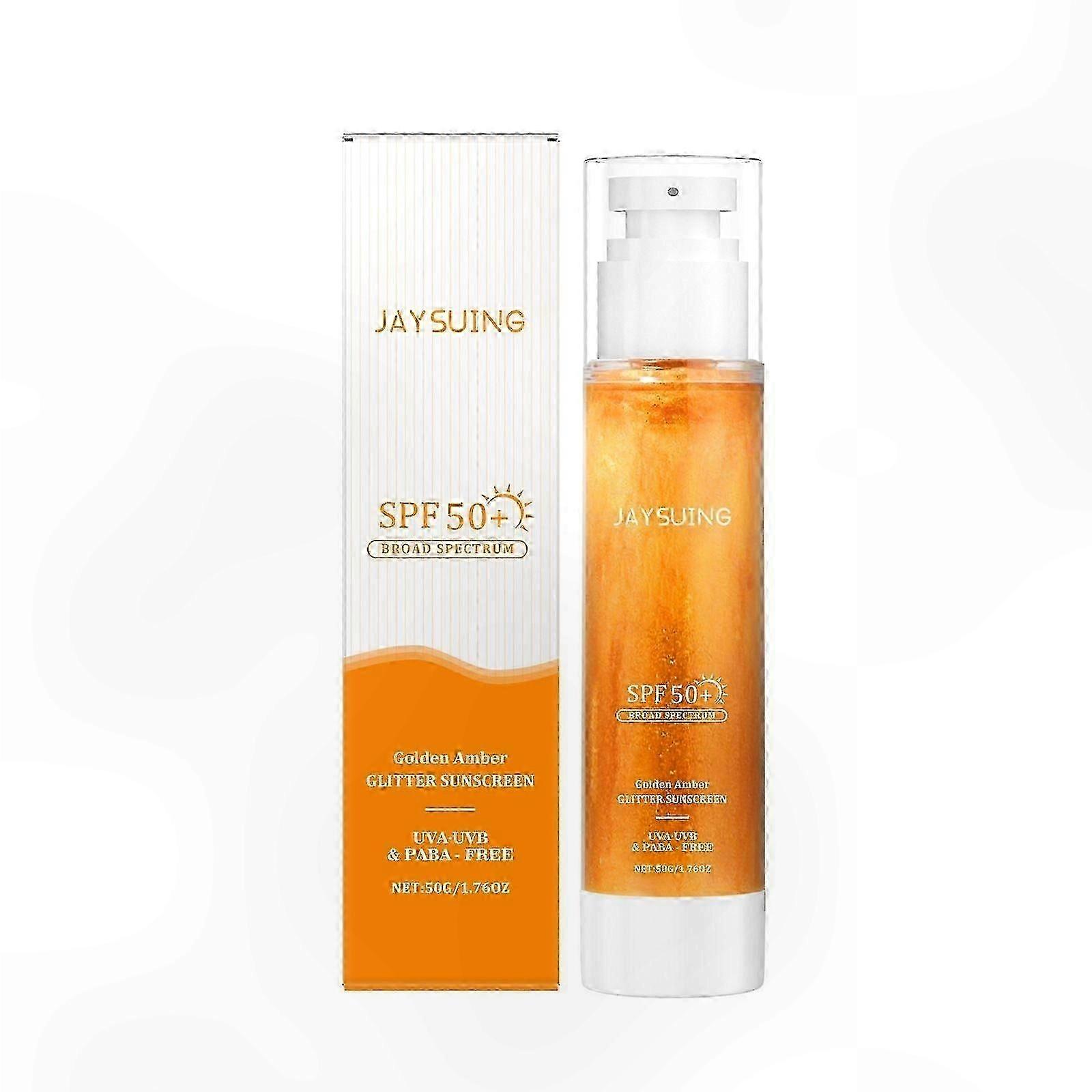 Radiant SPF 50+ Sunscreen Spray - Moisturizing & Sweat-Resistant Shield for Face and Body with Full Spectrum UVA/UVB Guard