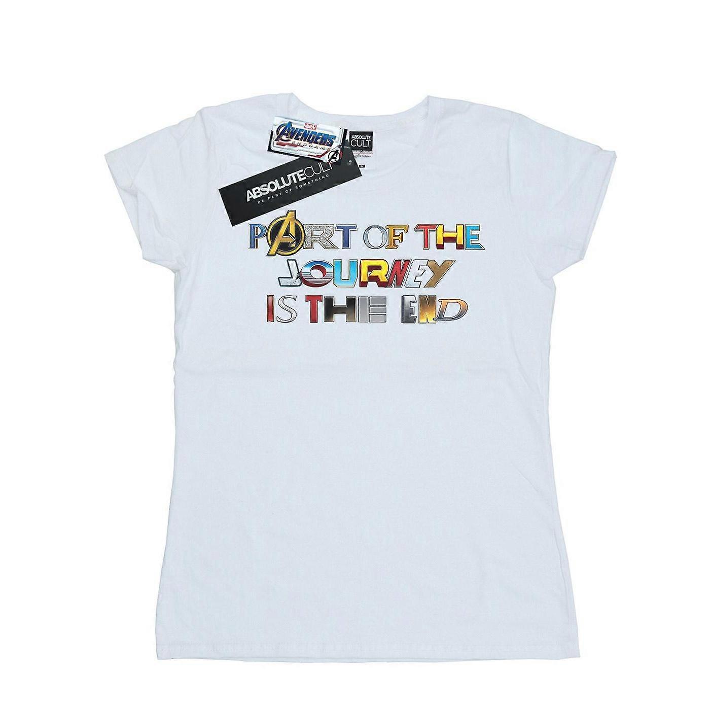 Bavlněné tričko Marvel pro ženy/dámy Avengers Endgame Part Of The Journey