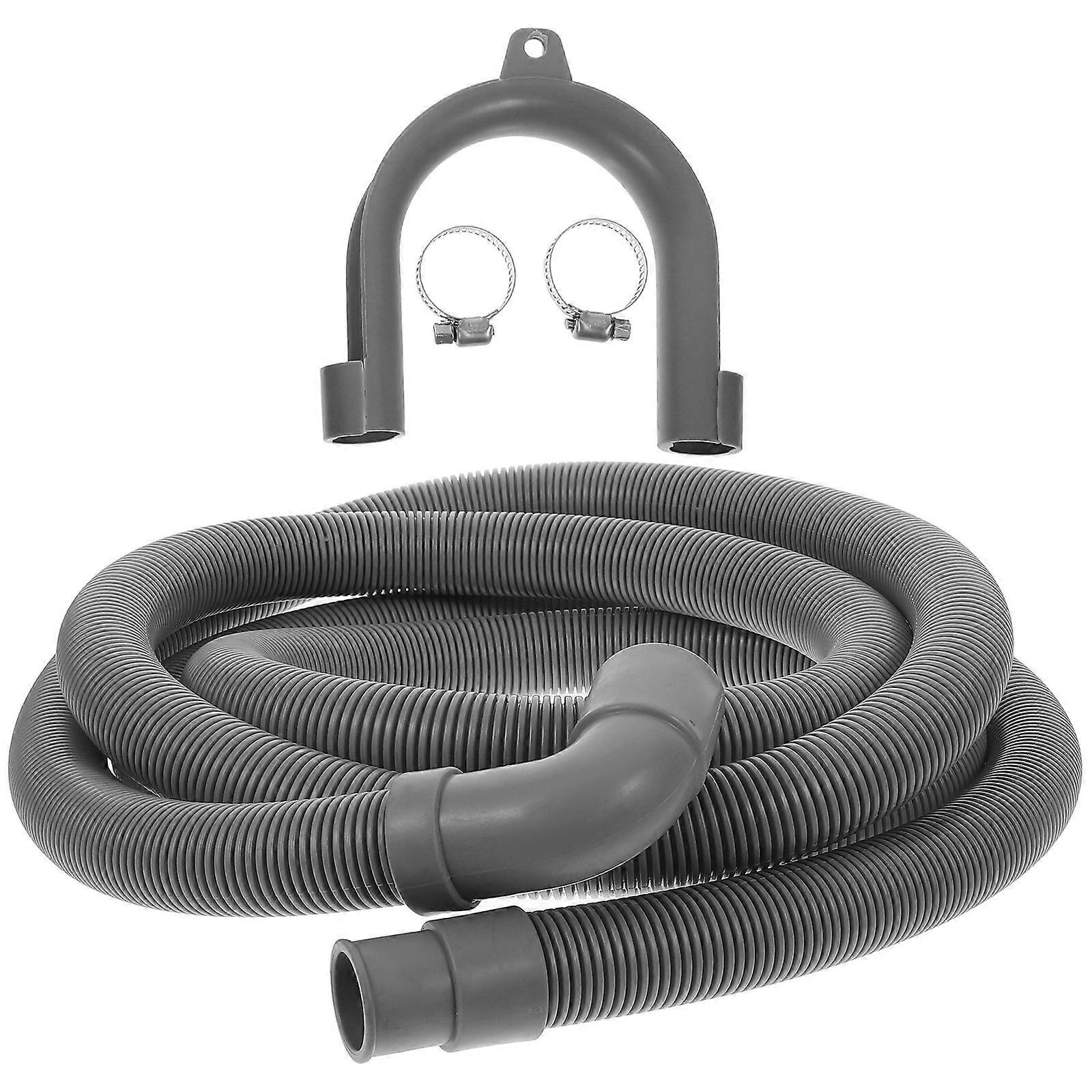 Drainage Water Outlet Hose Durable Straight Style Portable Washer Adapter 1Set