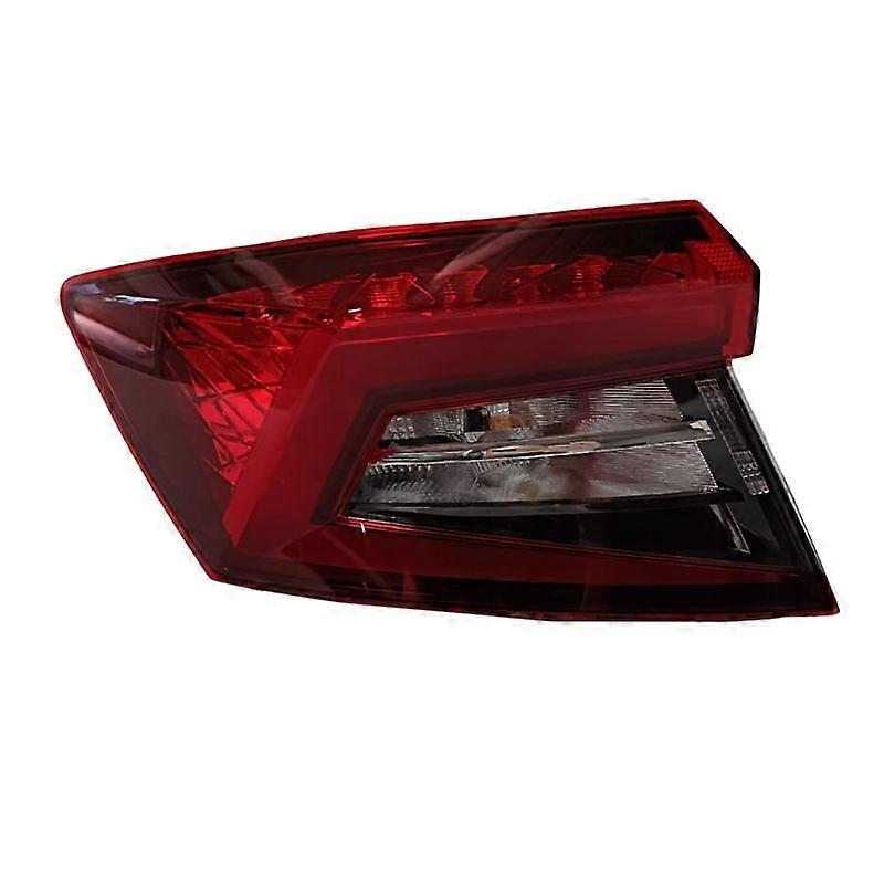 Applicable Car Light Assembly For Skoda Karoq 2018-2023 Car Tail Light Rear Bumper Signal Lamp Brake Lamp Warning Light Housing Taillight