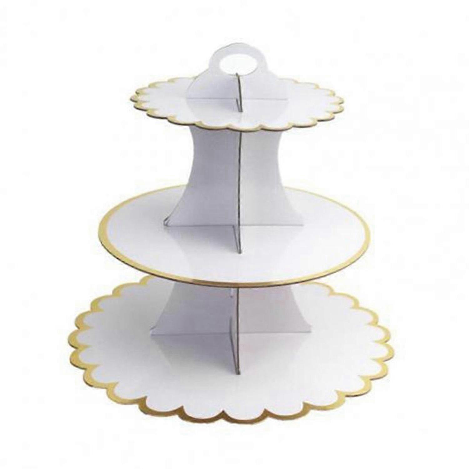 3 Tier Serving Tray Cupcake Tower Cupcake Holders for Parties