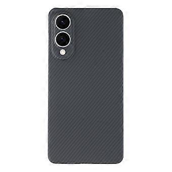 För Samsung Galaxy S25 Edge Skal kompatibelt med MagSafe 600D Fine Texture Aramid Fiber Phone Cover 