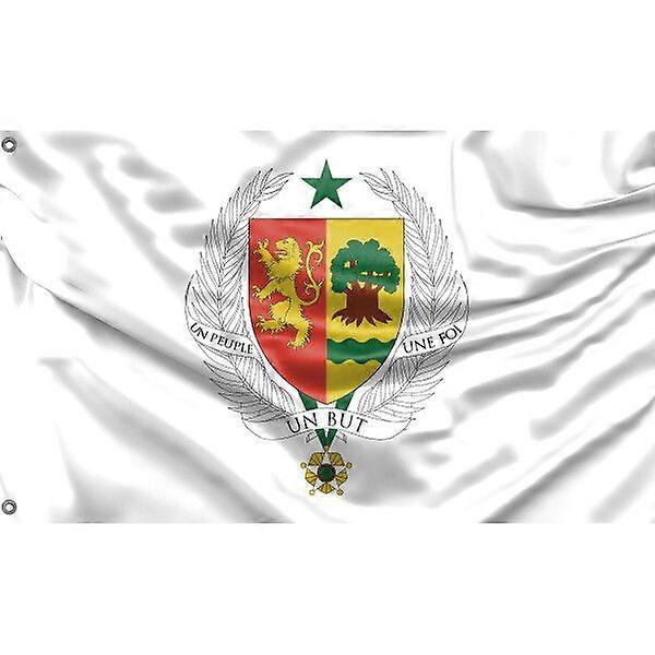 Senegal National Emblem Flag FG1866