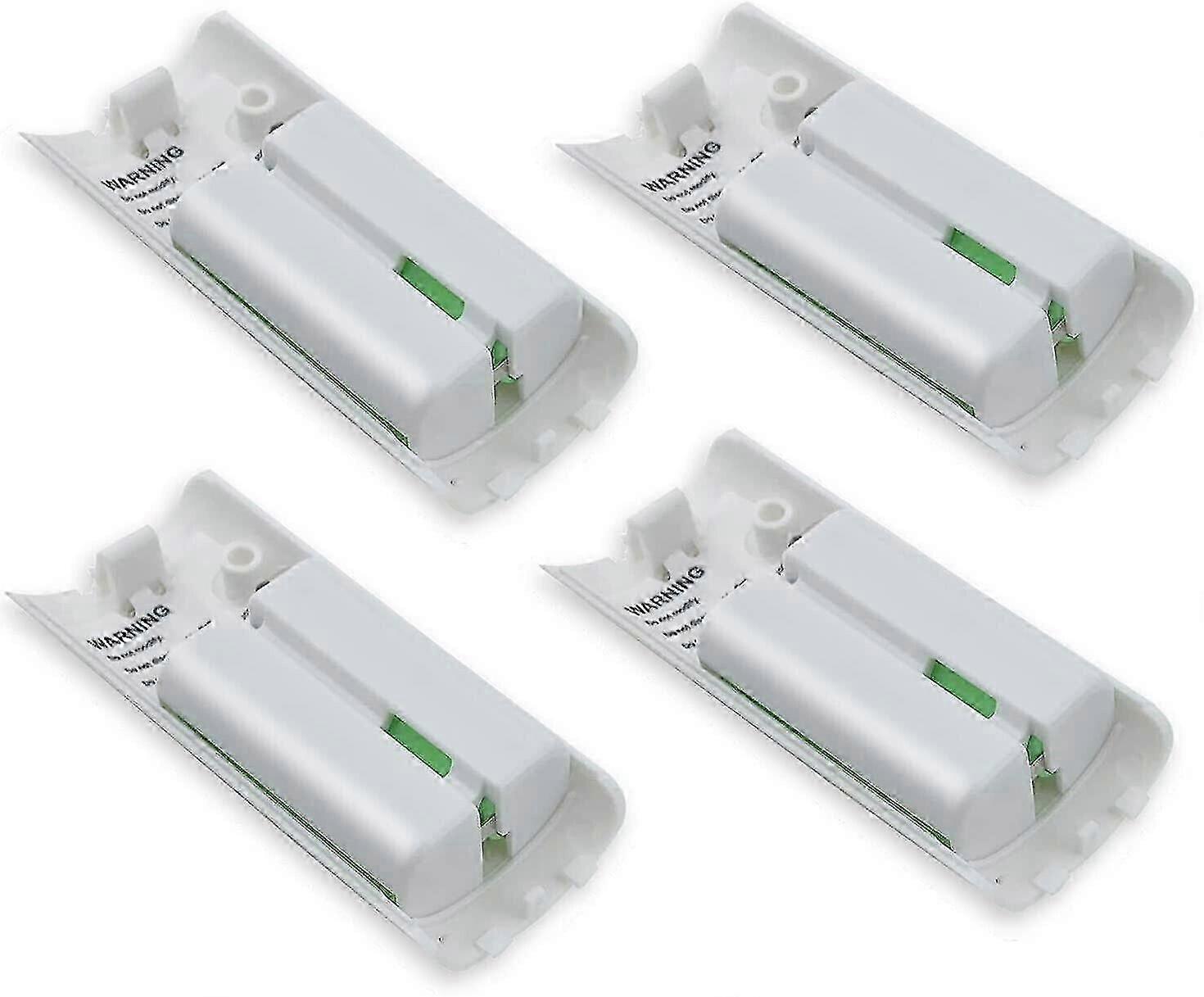 4-Pack Rechargeable Battery Packs for Wii and Wii U Remote Controller 2800mAh-Good