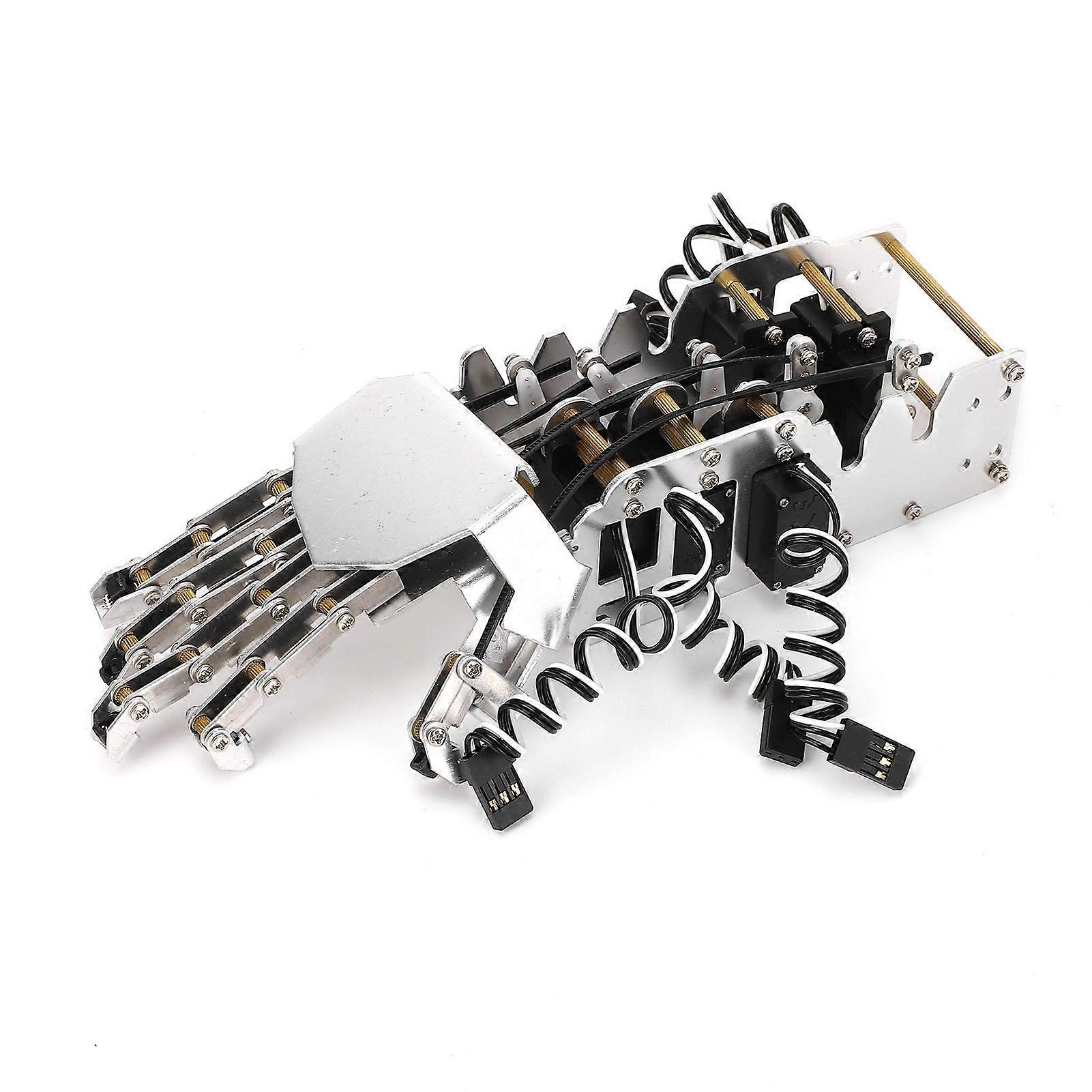 Roboterhand-Kit, analoger Servo-5-Finger-Manipulator im Maßstab 1/1, rechte mechanische Hand für die Entwicklung
