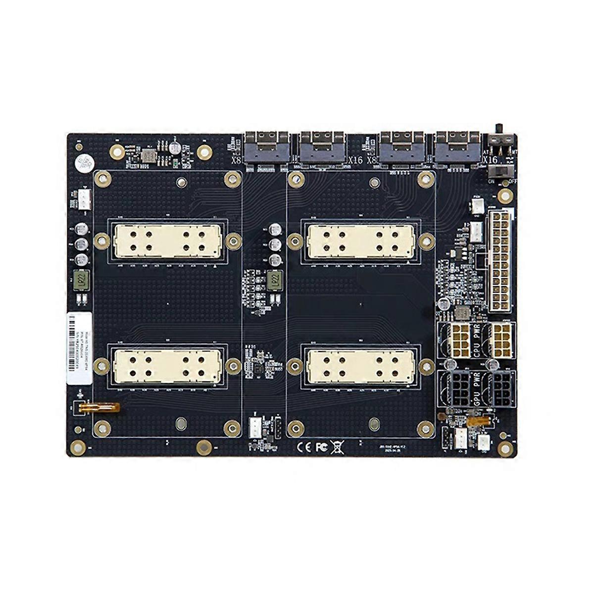 SXM2-300G Dual-Channel Pass-Through Baseboard V100 SXM2 Graphics Card 300G Integrated Nvlink Lite SXM2 Adapter Board