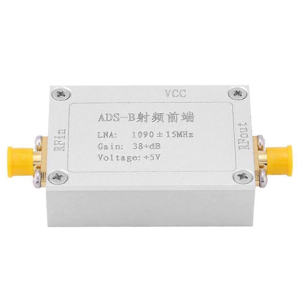ADS-B 1090MHz RF Front end Radio Frequency Low Noise Amplifier 38dB Gain LNA