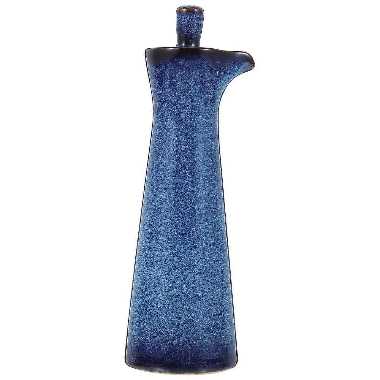 Japanese Ceramic Condiment Bottle For Oil Soy Sauce And Vinegar Condiment Container For Home Restaurant And Buffet Use