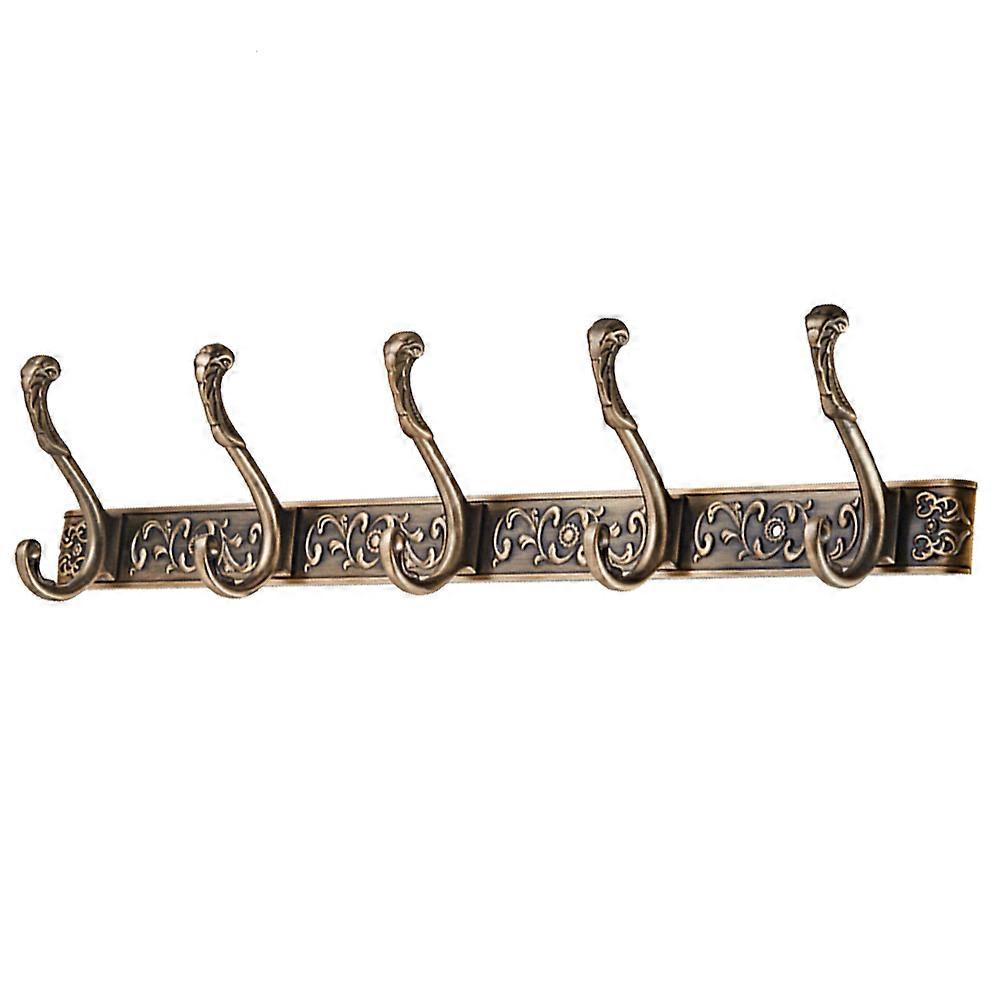 Coat Hanger Hooks Wall Mounted Hook Rack for Holding Coat 3Pcs Bronze Hooks