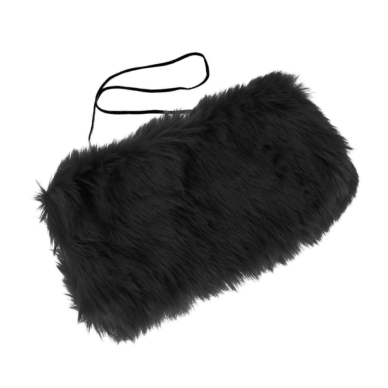 Polyester Warmer Bag Hanging Warmer Muff Cold Weather Storage Holder 33x20CM 1Set