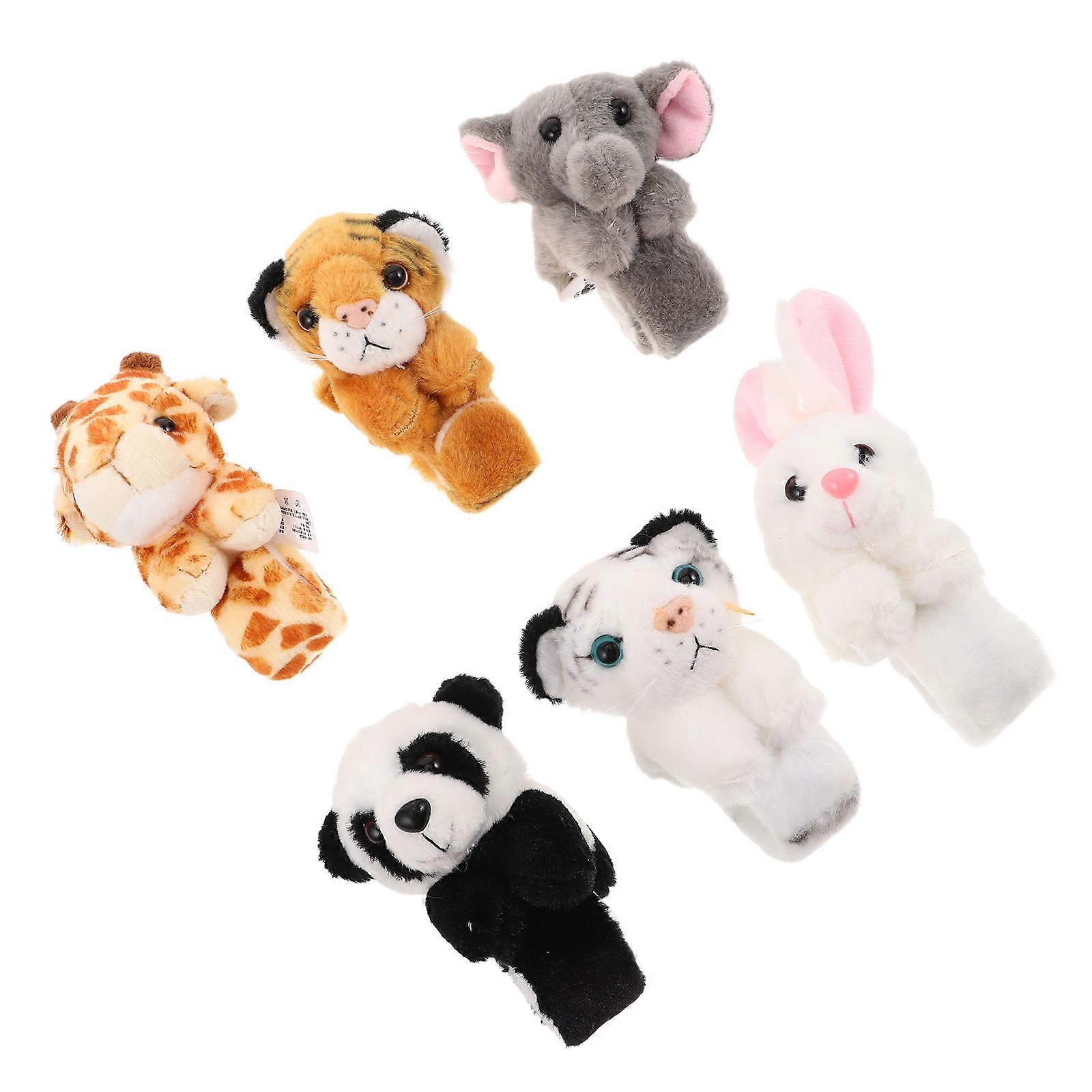 Plush Wristband For Kids Jungle Birthday Celebration Assorted Color Adjustable Wraparound 24Pcs Perfect For School Events